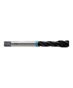 YG1-BK806 - 1 - 12, H6 - 4 Fluted Spiral Fluted Modified Bottoming Super Hss Din Oal Ansi Shank Hardslick Coated For Steel & Stainless Steels Upto 35Hrc