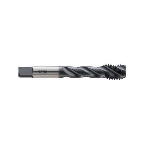 YG1-BU375 - M8.0 - 1.0, D5 - 3 Fluted Metric Spiral Fluted Modified Bottoming Steam Oxide For Steels Upto 35Hrc