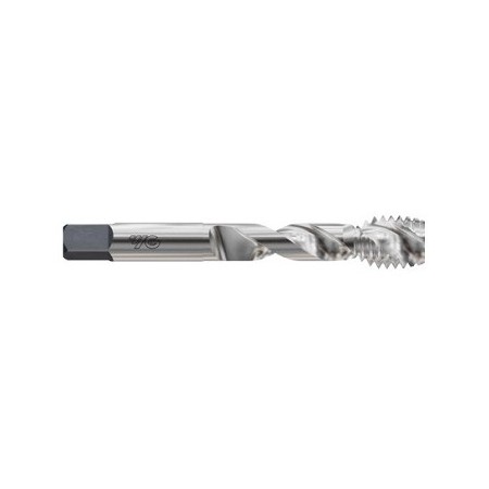 YG1-C0243 - 6 - 32, H3 - 2 Fluted Spiral Fluted Modified Bottoming Bright Finish For Aluminium Alloys Or Die Cast Aluminium