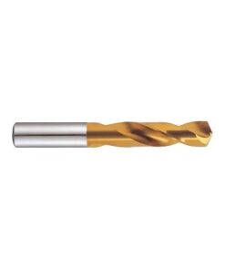 YG1-D4107195 - 19.5 x 66 x 131 - Hss(M42) Stub Length Din1897 Split Point Drills Tin Coated
