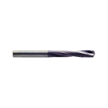 YG1-DH500013 - 1.3 x 3.0 x 8 x 40 - Carbide Dream Drill For High Hardened Material (Hrc50 ~ Hrc70) Tialn Coated