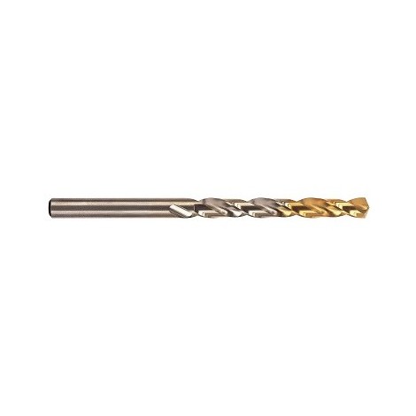 YG1-DLGP195135 - 13.5 x 108 x 160 - Hss-Co5% Jobbers Length Straight Shank Gold-P Drills