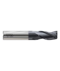 YG1-E5I10040 - 5/8 x 5/8 x 1-1/4 x 3-1/2 - Ygbasix Carbide 3 Flute  30Deg. Helix Regular Length E/M Uncoated
