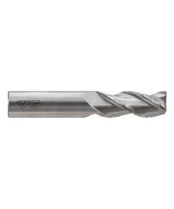 YG1-E5I38906 - 1/4(R.01) x 1/4 x 5/8 x 2-1/2 - Alu-Power Hpc 3 Flute 37Deg. Helix Chip Breaker Corner Radius E/M