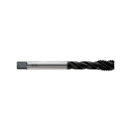 YG1-E9224 - M3.5 - 0.6, D4 - 3 Fluted Metric Spiral Fluted Modified Bottoming Hardslick Coated Din Oal Ansi Shank For Stainless Steels Upto 28Hrc