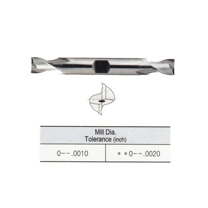 YG1-E9984016TF - 1/4 x 3/8 x 1/2 x 3-1/8 - 2 Flute Regular Length De Powder Metal Tialn Tank-Power