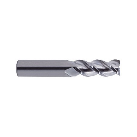 YG1-EA50481 - 3/4 x 3/4 x 1-5/8 x 4 - 3 Flute 45 Degree Helix  Regular Length 0.060 Corner Radius Alu-Power