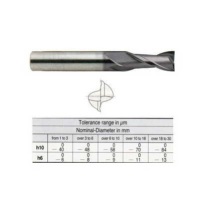 YG1-EH527100 - 10 x 10 x 19 x 72 - 2 Flute Long Length Carbide Tialn Coated