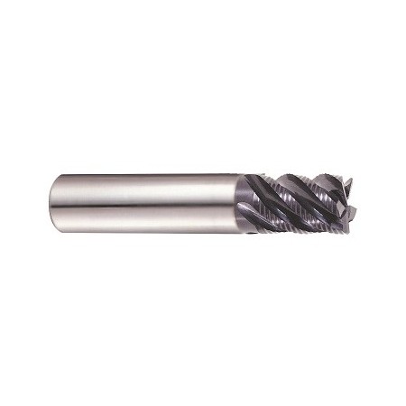YG1-EH917160 - 16.0 x 16 x 22 x 82 - 5 Flute Short 45 Degree Helix Fine Pitch Roughing Jet-Power Metric