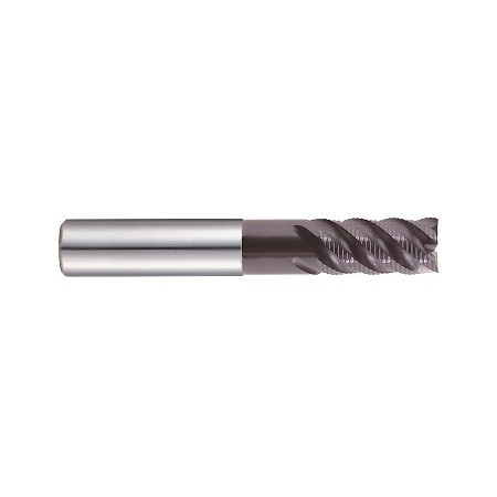 YG1-EH921160 - 16.0 x 16 x 32 x 51 x 100 N15.5 - 5 Flute Long Reach 45 Degree Helix Neck Fine Pitch Roughing Jet-Power Metric
