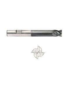 YG1-EMB20640 - 1 x 1 x 1-1/8 x 2-1/4 x 4-1/2 - V7 Mill Inox 4 Flute Extend Length Long Reach Flat Carbide End Mill