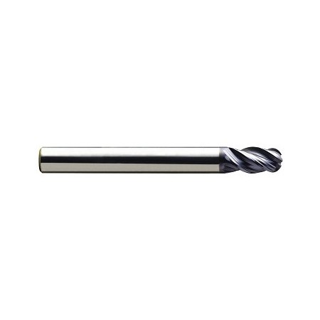 YG1-EMB75250 - 25 x 25 x 38 x 104 - V7 Mill Inox 4 Flute Long Length Ball Flat Carbide End Mill