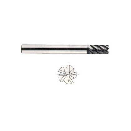 YG1-EMB77024 - 3/8 x 3/8 x 7/8 x 2-1/2 - V7 Mill Inox 5 Flute Regular Length Flat Carbide End Mill