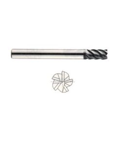 YG1-EMB77036 - 9/16 x 9/16 x 1-1/8 x 3-1/2 - V7 Mill Inox 5 Flute Regular Length Flat Carbide End Mill