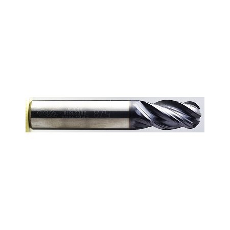 YG1-EMB79064 - 1 x 1 x 1-1/2 x 4 - V7 Mill Inox 4 Flute Regular Length Ball Nose Flat Carbide End Mill