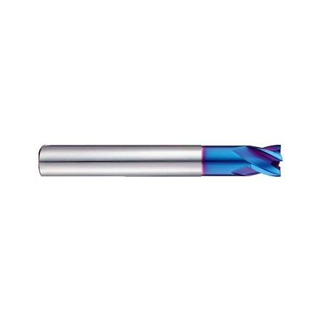 YG1-G85048 - 3/4 x 3/4 x 1(1-3/4LBS) x 4, R.012, NECK DIA .738 - 4 Flute Stub 30 Degree Helix Corner Radius W/ Extended Neck X-5070 Carbide End Mill