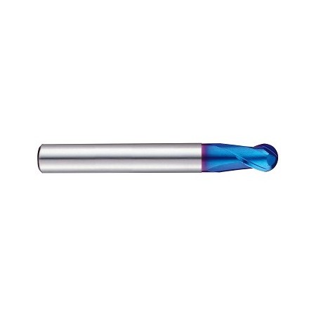 YG1-G8A28004 - 0.4 x 0.6 x 4 x 40 R.2 - 2 Flute Short Ball Nose X-5070 End Mill