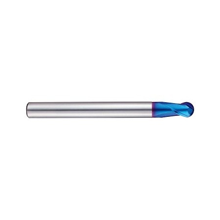 YG1-G8A38015 - 1.5 x 4 x 1.5 x 50 - 2 Flute Se Stub Cut Ball Nose Extended Neck X-5070 Power Carbide End Mill