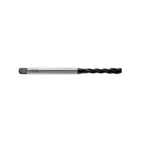 YG1-G9162 - 4  -  40  -  4, GH2 - 3 Flute Spiral Fluted Long Shank Modified Bottoming Hardslick Coated Tap For Stainless Steel Upto 28Hrc