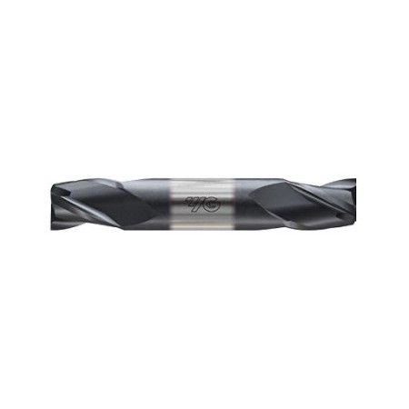 YG1-G9H82002N - 1/32 x 1/8 x 1/16 x 1-1/2 - Ygbasix Carbide  3 Flute 30Deg. Helix Stub Length Double E/M Coated