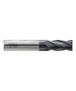 YG1-G9H89040N - 4.0 x 4.0 x 14.0 x 51.0 - Ygbasix Carbide 4 Flute 30Deg. Helix Regular Length E/M Coated