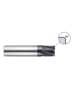 YG1-GM666048 - 3/4 x 3/4 x 1 x 3-1/4 - X-Power Pro 4 Flute 20 Degree Helix Stub Length Fine Pitch Roughing End Mill