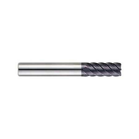 YG1-GM668024 - 3/8(R.02) x 3/8 x 7/8 x 2-7/8 - X-Power Pro 6 Flute 45 Degree Helix Corner Radius Long Length End Mill