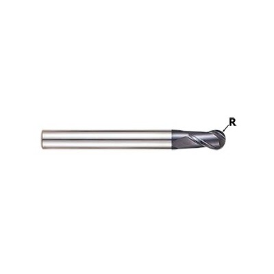YG1-GM813030 - 3.0(R1.5) x 6.0 x 8.0 x 60.0 - X-Power Pro 2 Flute Long Length Ball Nose End Mill