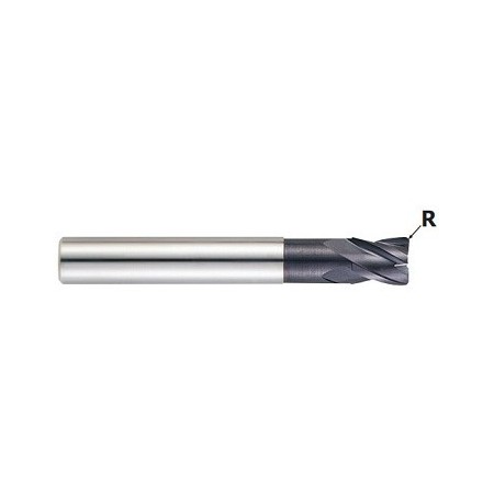 YG1-GM839100 - 10.0(R1.0) x 10.0 x 12.0(25) x 70 N9.4 - X-Power Pro 4 Flute Stub Length Corner Radius End Mill
