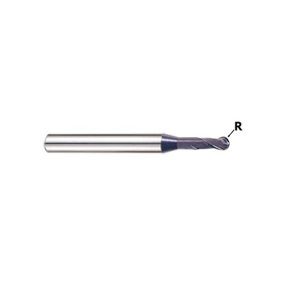 YG1-GM886957 - 0.6(R.3) x 4 x 0.9(2) x 45 N.55 - X-Power Pro 2 Flute Ball Nose For Rib Processing End Mill