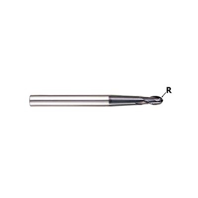 YG1-GM902010 - 1.0(R.5) x 6 x 2 x 4 x 23 x 60 N2 1° 30' - X-Power Pro 2 Flute Ball Nose With Taper Neck End Mill