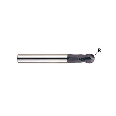YG1-GM961064 - 1 x 1 x 2-1/8(3) x 7 - X-Power Pro 2 Flute Ball Nose Medium Length End Mill