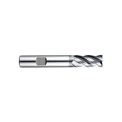 YG1-GYG65032 - 1/2 x 1/2 x 1-1/4 x 3-1/4 - Only One Pm60 4 Flutes 30 Degree Helix Center Cut Regular Length End Mill