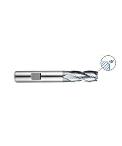 YG1-GYG66064 - 1 x 1 x 2 x 4-1/2 - Only One Pm60 4 Flutes Multiple Helix Center Cut Regular Length End Mill
