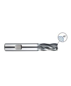 YG1-GYG68901 - 5/16 x 3/8 x 1-3/8 x 3-3/16 - Only One Pm60 3 Flutes 30 Degree Helix Roughing (Fine) Center Cut End Mill