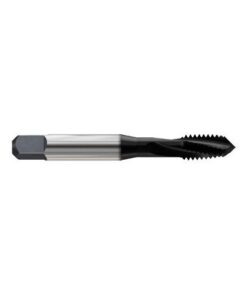YG1-H8725 - 3/4 - 16, H5 - 4 Flute Spiral Fluted Modified Bottoming Hardslick Coated Tap For Steels Upto 45Hrc