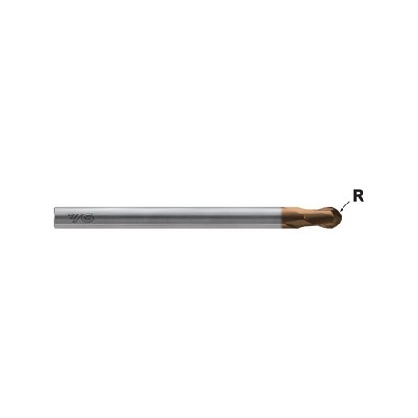 YG1-HPI90001 - .1 x 4 x 0.1 x 50 - X1-Eh 2 Flute 30Deg. Helix Ball E/M