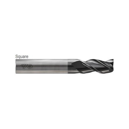 YG1-JAG95048 - 3/4 x 3/4 x 1 x 3 - Alu-Power Hpc 3 Flute 37 Degree Helix Coated End Mill