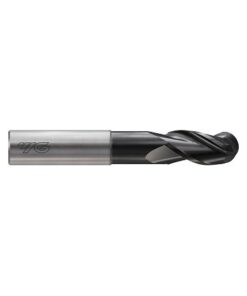YG1-JAI59901 - 1/2 x 1/2 x 5/8(3-3/8) x 5 - Alu Power Hpc 3 Flute 37Deg. Helix Ball Dlc Coated End Mill