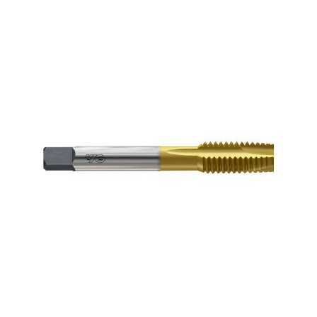 YG1-L0665 - 5/8 - 18, H5 - 3 Flute Spiral Pointed Plug Tin Coated Tap For Multi Purpose