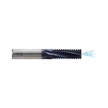 YG1-L421K020 - 1/8 NPS - Thread Mills Carbide Nps Tialn Coated Coolant
