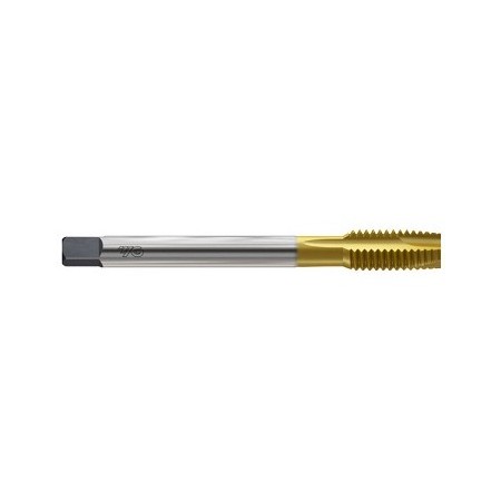 YG1-L4403 - 1/4 - 20, H3 - 3 Flute Spiral Pointed Plug Din Length Ansh Shank Tin Coated Tap For Multi Purpose