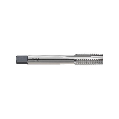 YG1-M8705 - 3/4 - 10, H5 - 3 Flute Spiral Pointed Plug Tin Coated Tap For Titanium Alloys & Nickel Base Alloys Upto 44Hrc