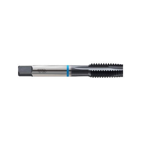 YG1-M9876 - 1-*1/4 - 8, H6 - 4 Flute Spiral Pointed Plug Super Hss Steam Oxide For Steel & Stainless Steels Upto 35Hrc