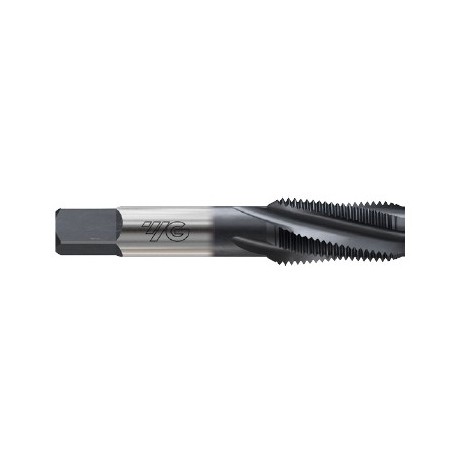 YG1-Q0D20 - 2 - 11*1/2 - 7 Flute Spiral Fluted Pipe Tap 15 Deg Helix Hp Npt/F Steam Oxide