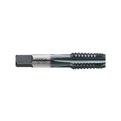 YG1-S2560 - 1/2 - 14 - 5 Flute Straight Flute Npt/Nptf Interrupted Thread Pipe Tap Ticn Coated