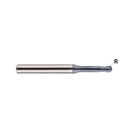 YG1-SEM84605045 - 5(R2.5) x 6 x 6 x 45 x 90 - 4G Mill 2 Flute 30 Degree Helix Rib Ball End Mill