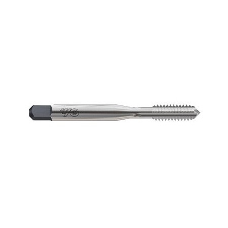 YG1-T0C01422 - 1/4-28 UNF 2B 63.5L - 4 Flute Carbide Straight Flute Tap Bottoming Style For Aluminum Alloy & Cast Rion