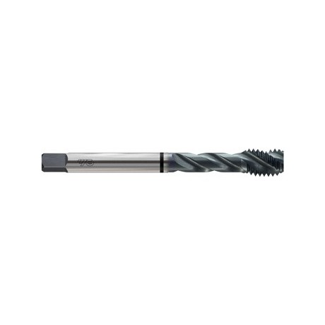YG1-T1786C - 1"-8 UNC GH6 - Hss-Ex Combo Modi Spiral Flute Tap Din Length Ansi Shank Ticn Coated