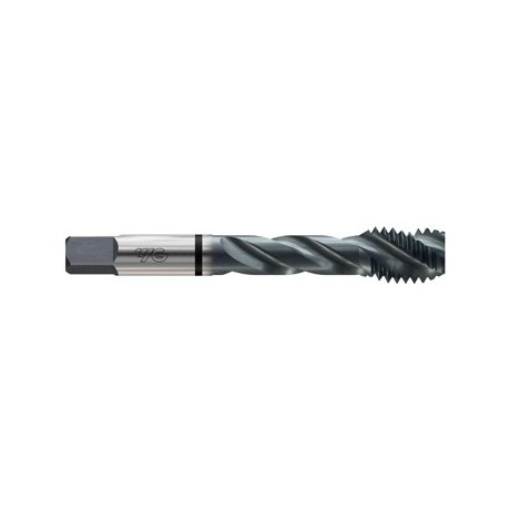 YG1-T2703C - 3/4-10UNC H3 108.0L - 4 Flute Spiral Fluted Combo Tap For Multi-Purpose Ticn Coated Hss-Ex